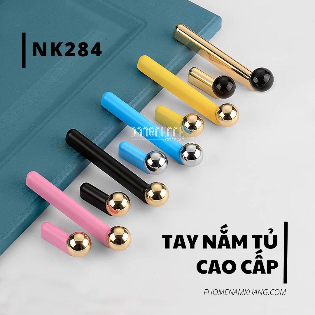 Tay nắm tủ dạng thanh tròn phối hợp NK393 | Zalo 0901 196 552