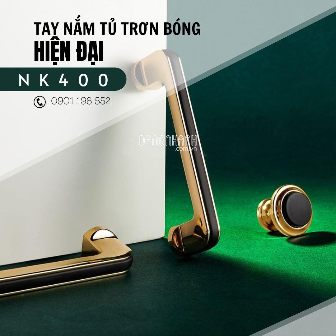Tay nắm tủ trơn bóng hiện đại NK400 | Zalo 0901 196 552