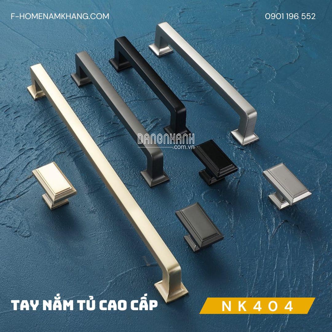 Tay nắm tủ bếp cao cấp dạng thanh NK404 | Zalo 0901 196 552