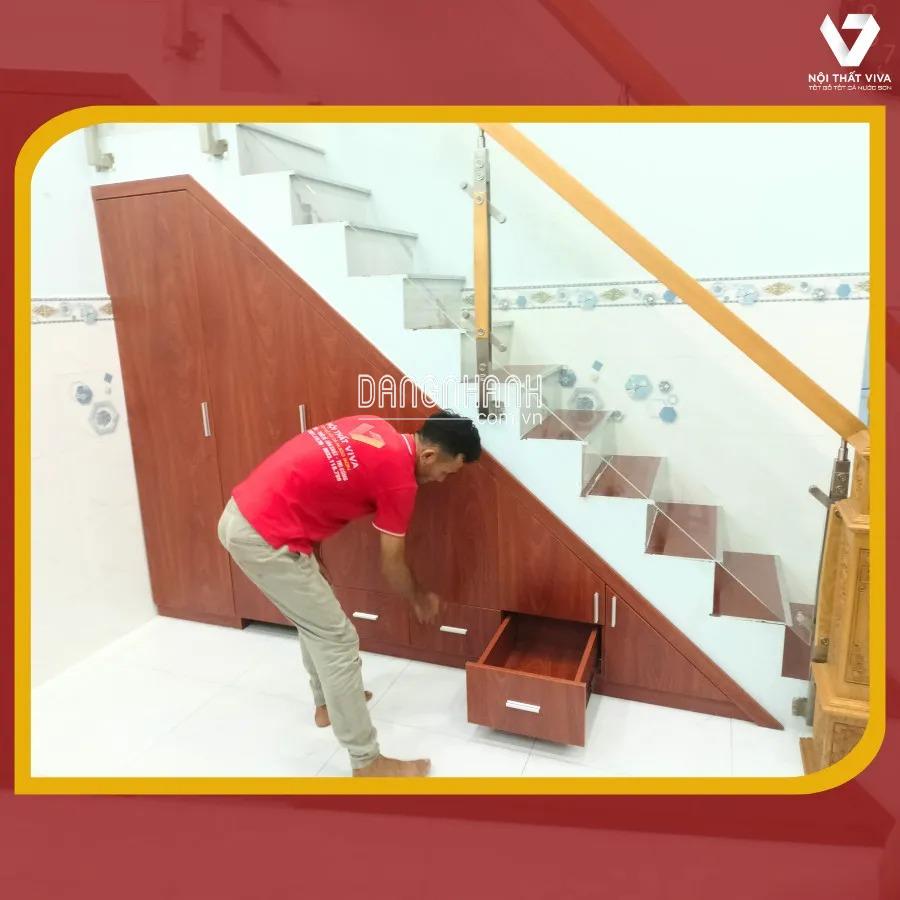 99+ Mẫu Tủ Gầm Cầu Thang Đẹp, Báo Giá Thiết Kế, Thi Công Mới Nhất