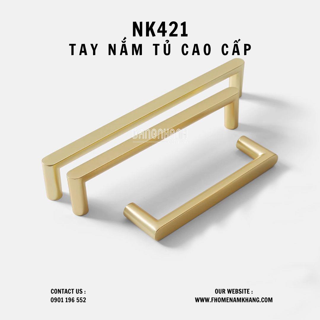 Tay nắm tủ thanh chân đế tròn NK421 | Zalo 0901 196 552