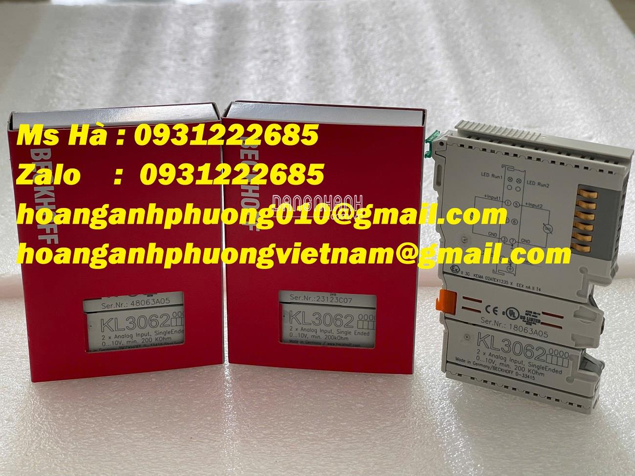 KL3062 | Thiết bị đầu cuối beckhoff | nơi bán giá tốt 