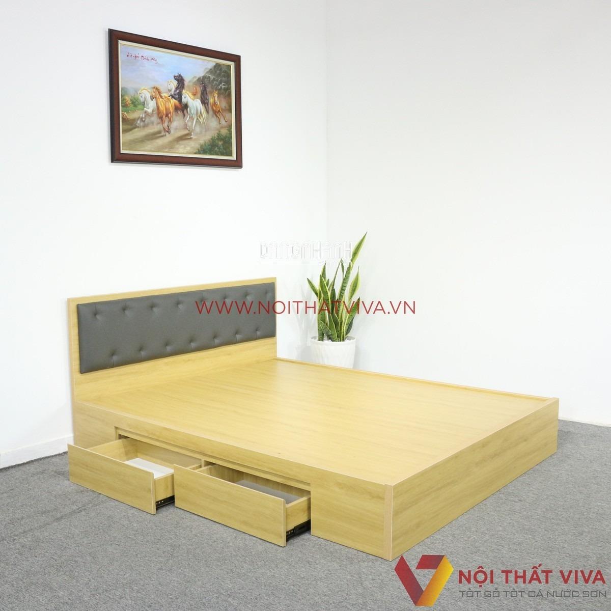 Giường hộp ngăn kéo - Những mẫu hot & kích thước chuẩn bạn nên biết