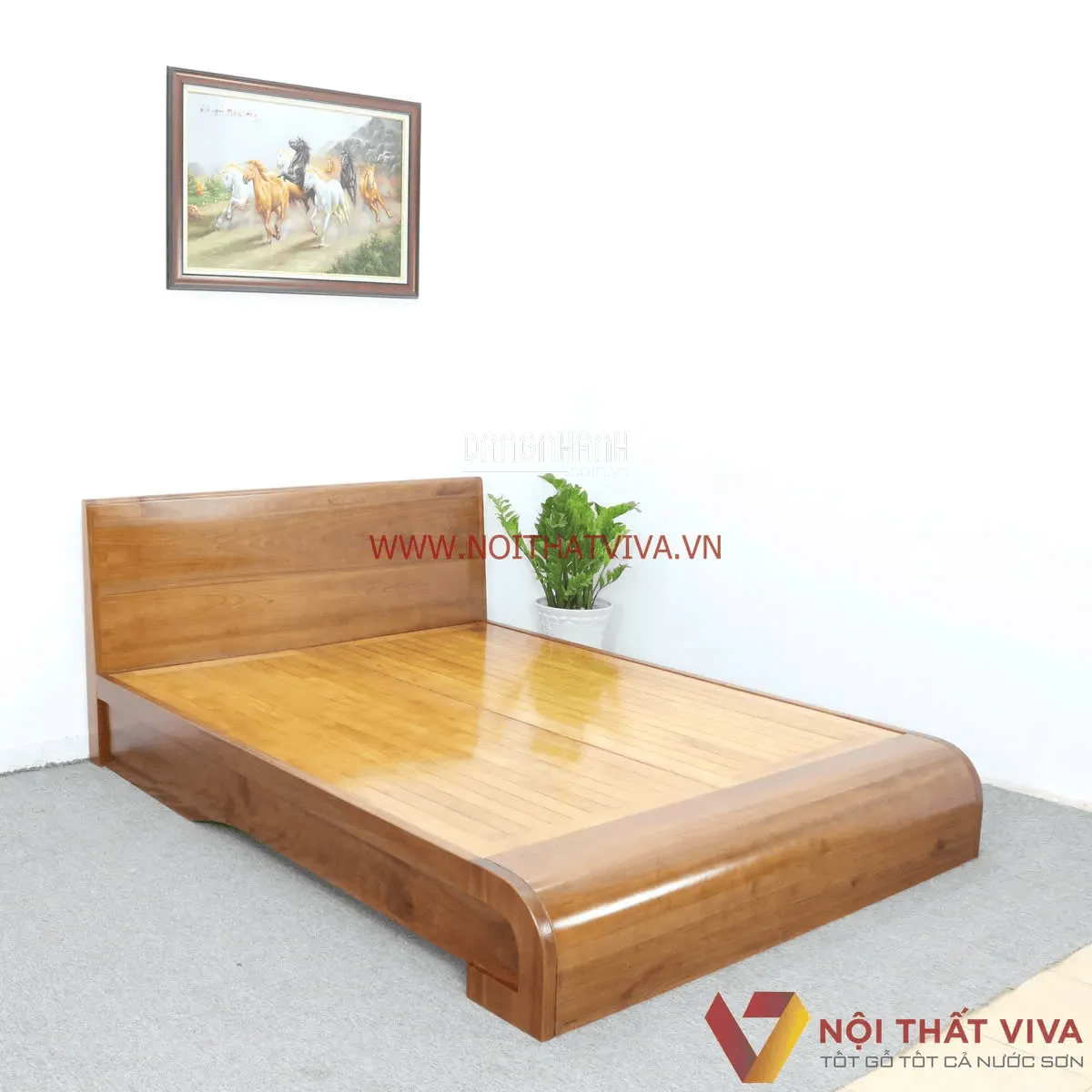 Giường Ngủ Gỗ Tự Nhiên - Kênh dogoviet.vn 
