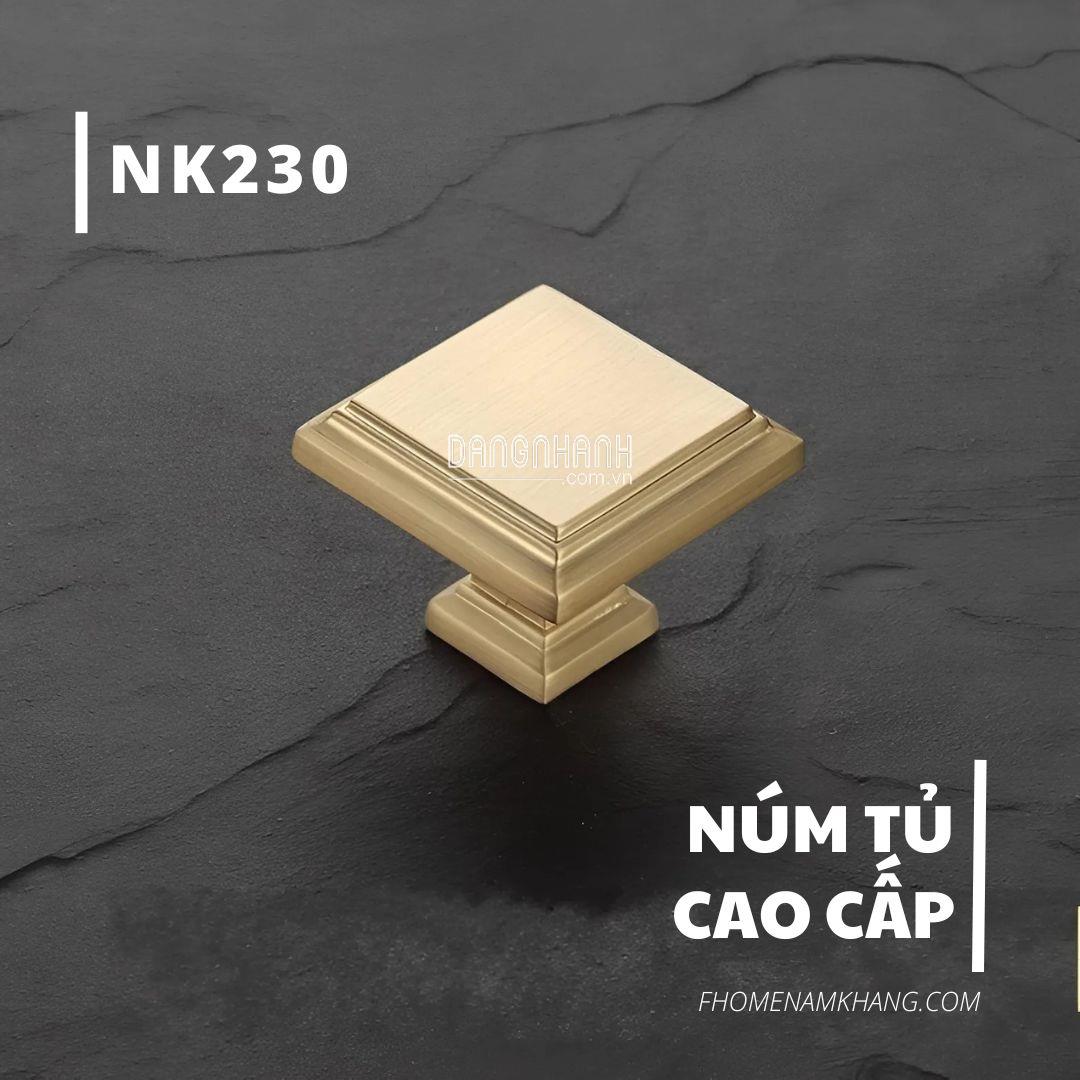 Núm tủ cao cấp thiết kế dạng vuông NK230 | Zalo 0901 196 552
