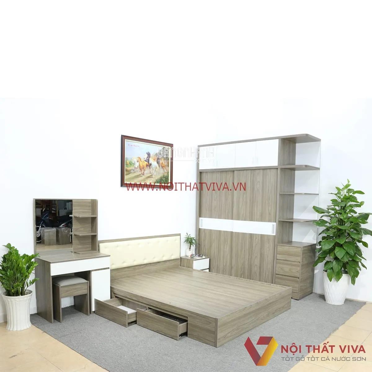 Bộ Combo Phòng Ngủ Gỗ Công Nghiệp Đẹp, Giảm Giá