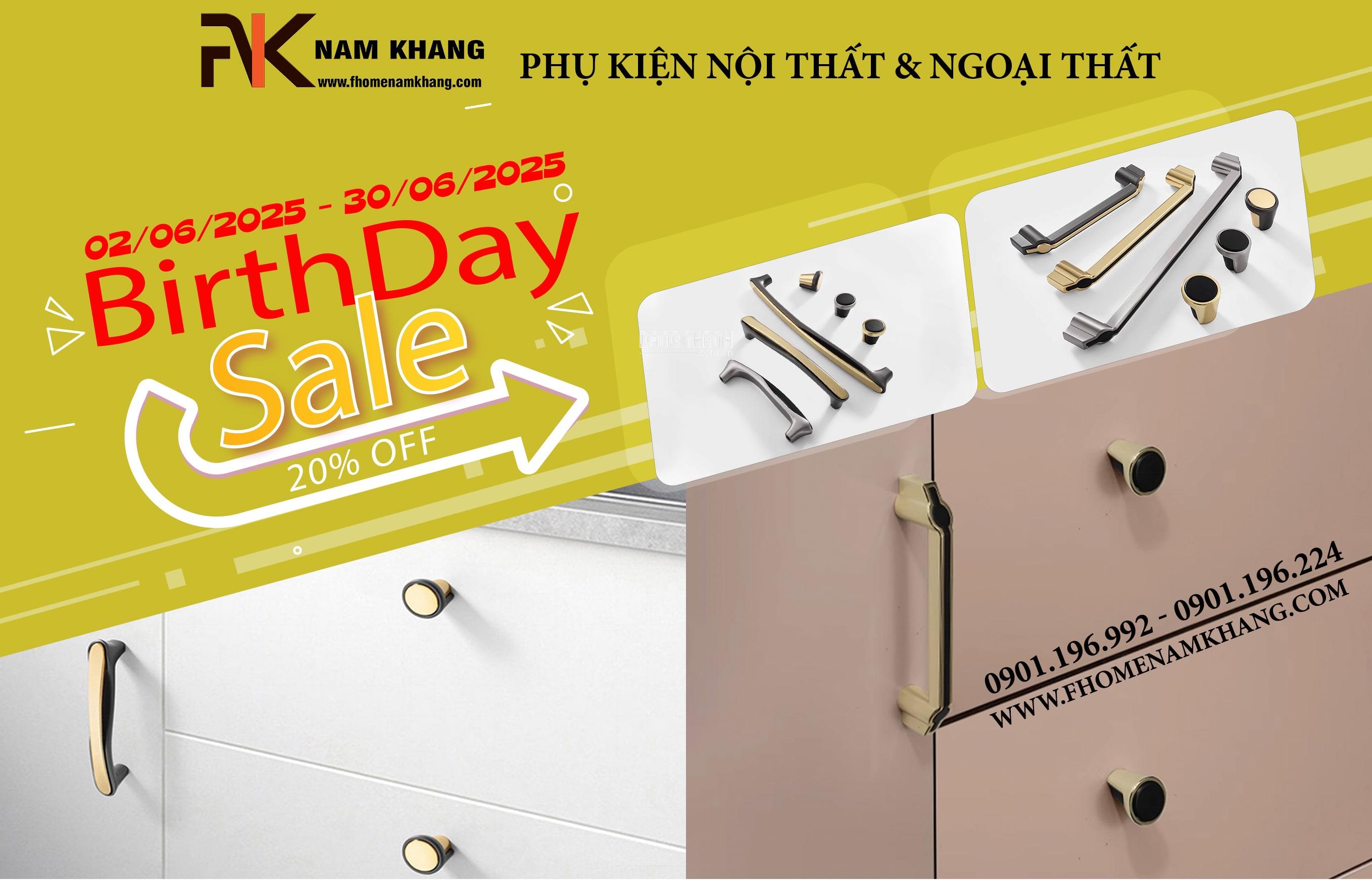 F-Home Nam Khang mừng sinh nhật với ưu đãi đặc biệt