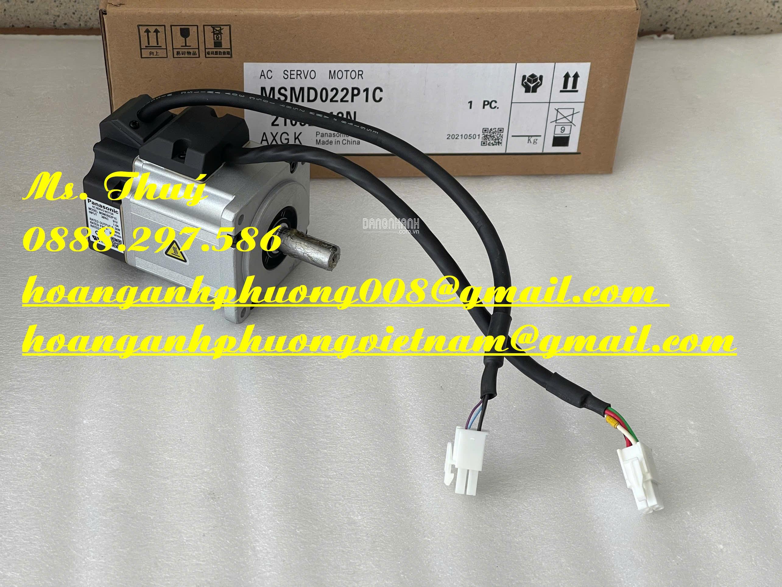 Panasonic chính hãng - MSMD022P1C - Động cơ mới 100%