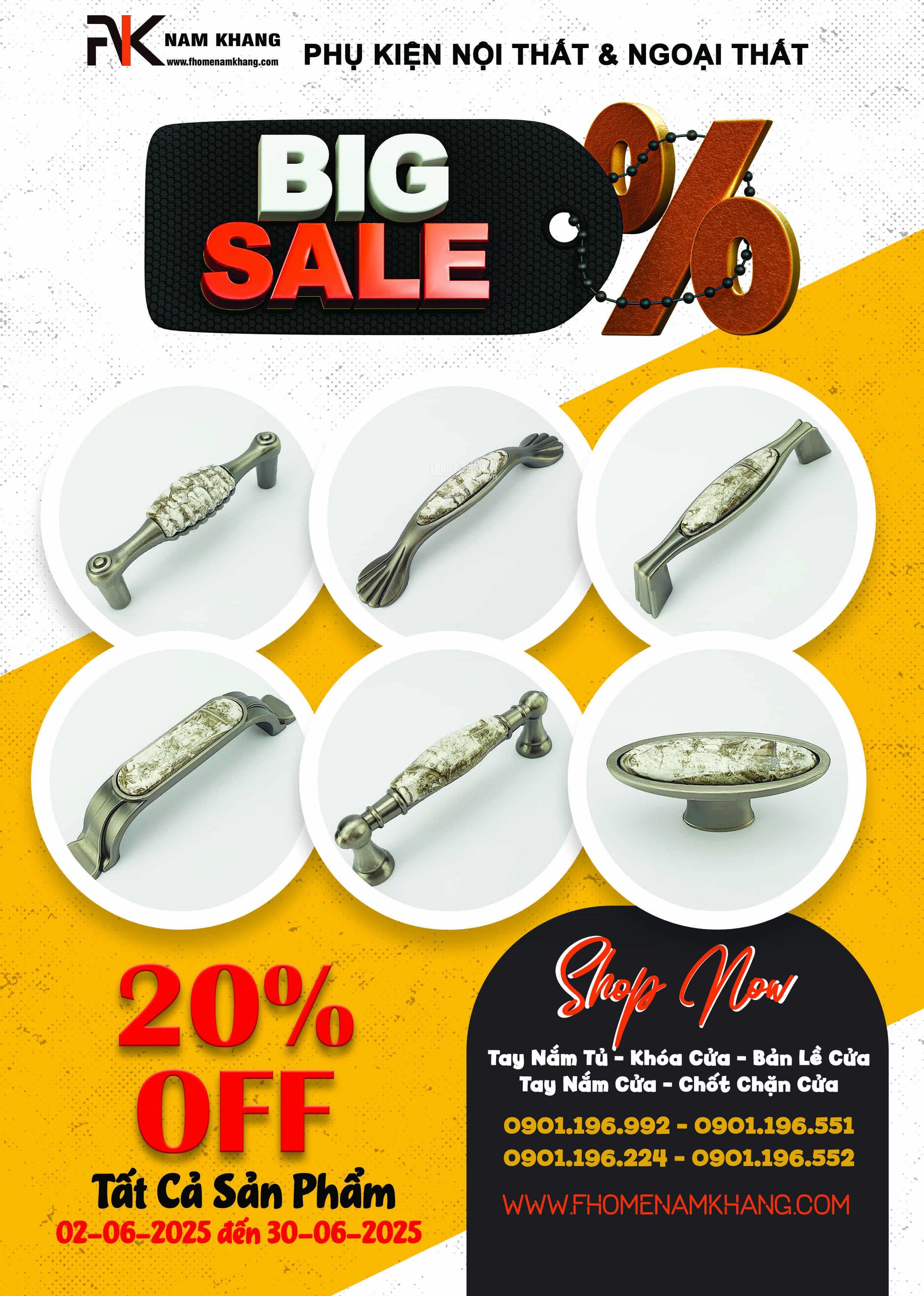 Big Sale mừng sinh nhật – Ưu đãi 20% toàn bộ sản phẩm