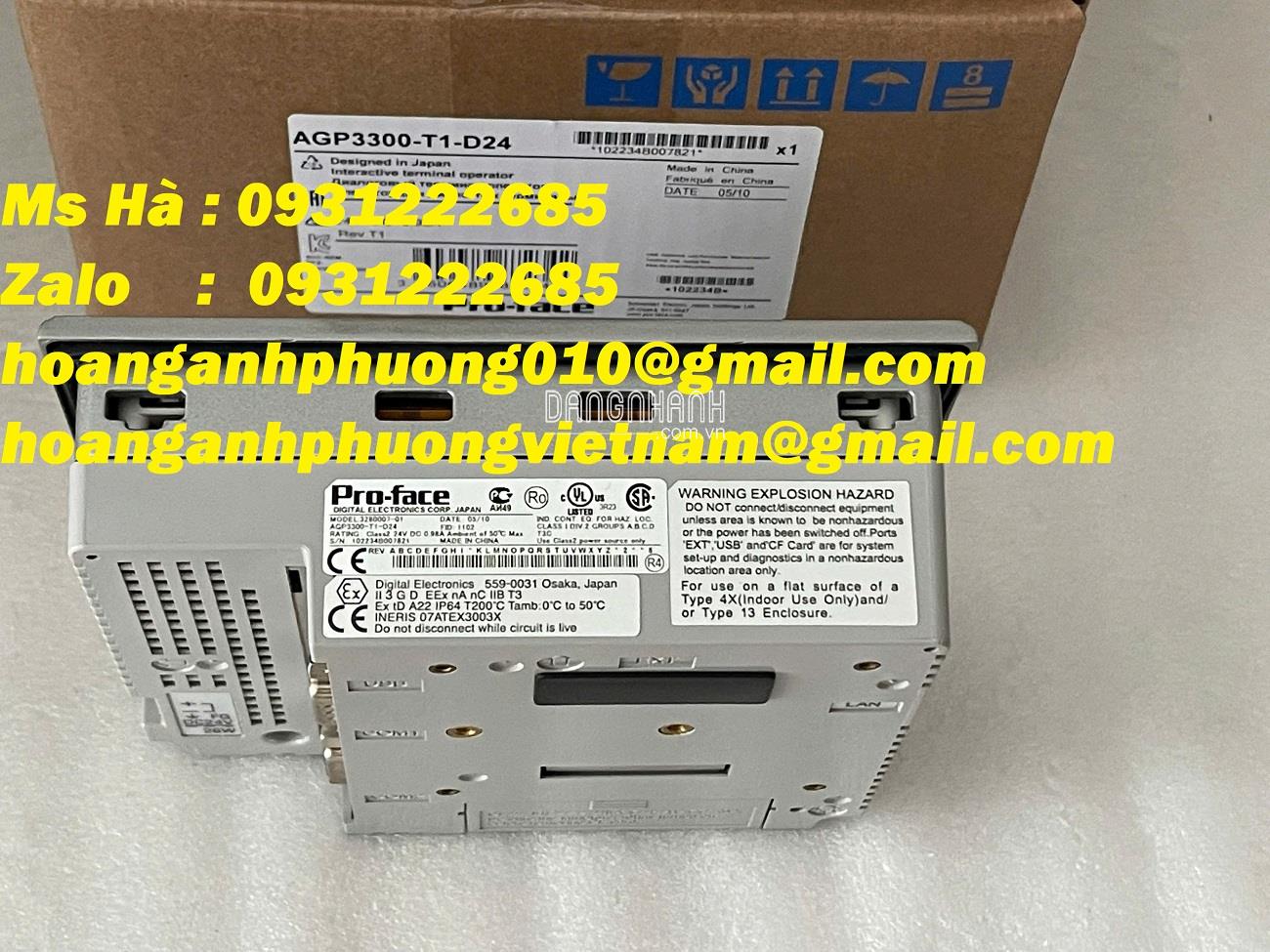 Proface AGP3300-T1-D24 màn hình cảm ứng nhập khẩu 