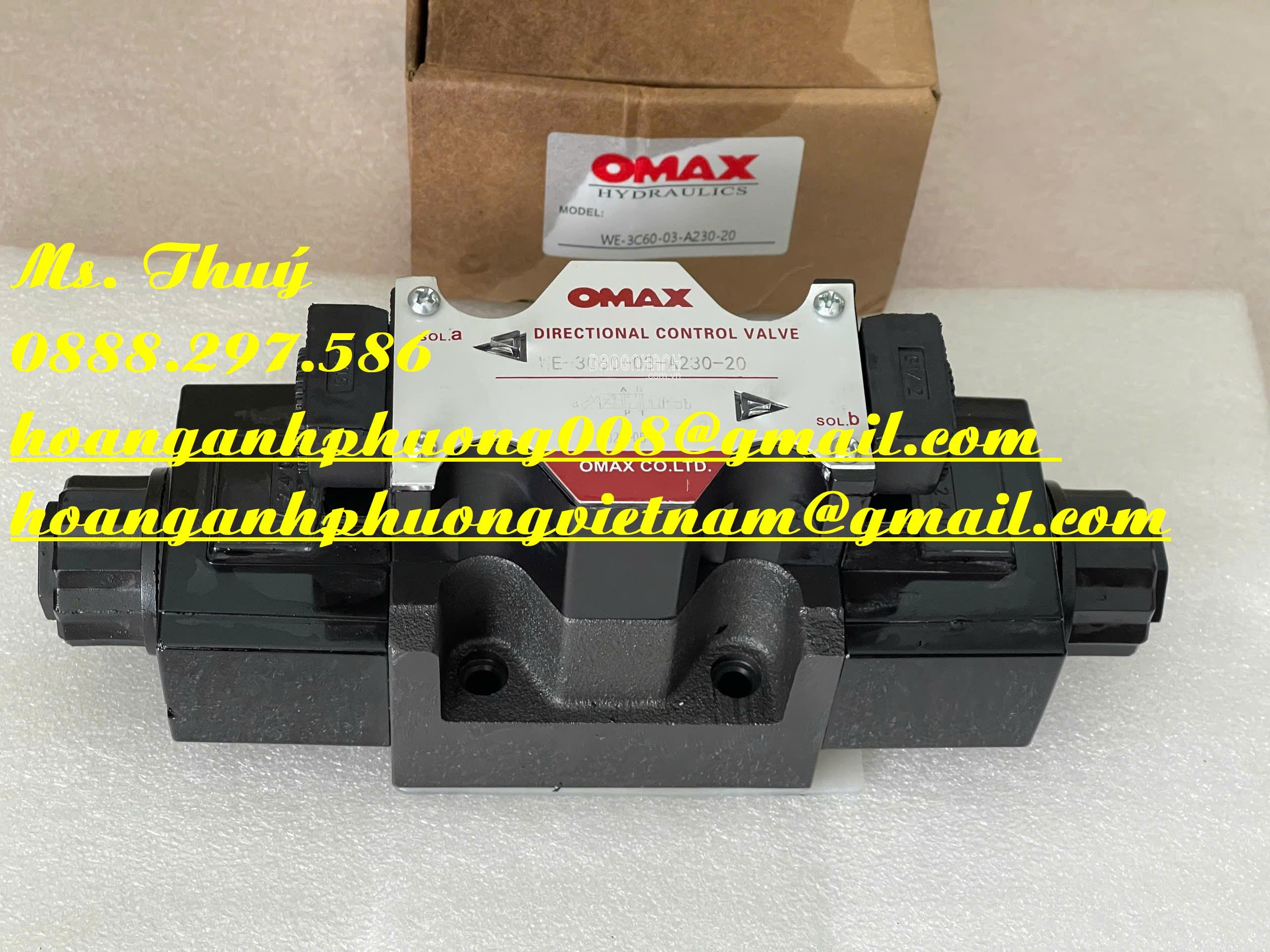 Taiwan - Van điện từ OMAX WE-3C60-03-A230-20 - Thiết bị giá tốt