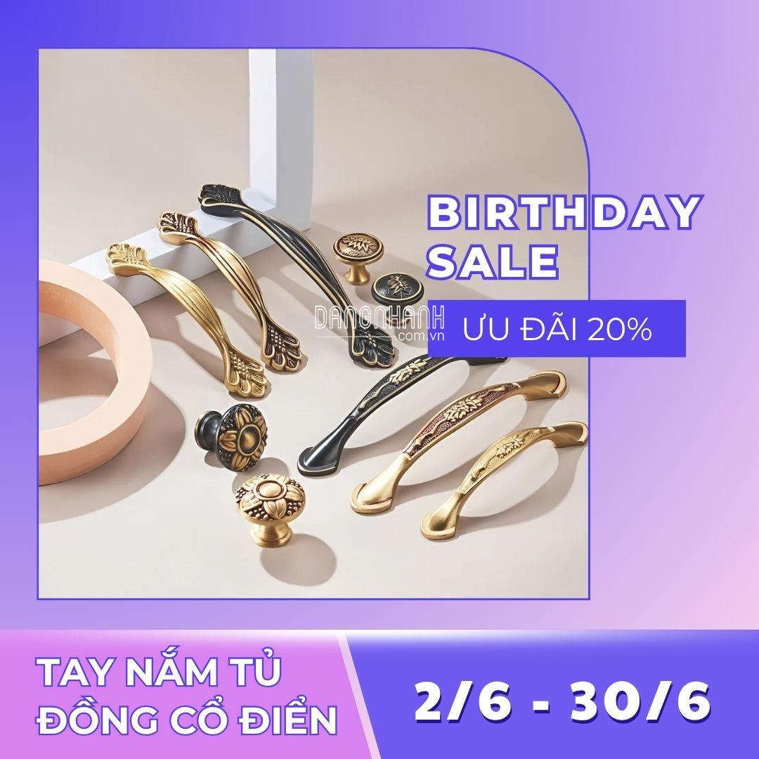 Birthday Sale – Tung ưu đãi vàng