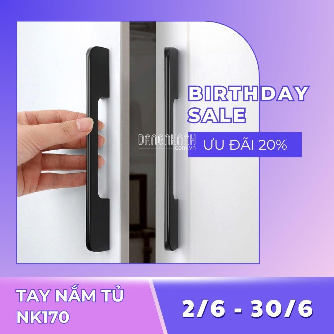 Tay nắm tủ NK170 - Ưu đãi 20% toàn bộ sản phẩm