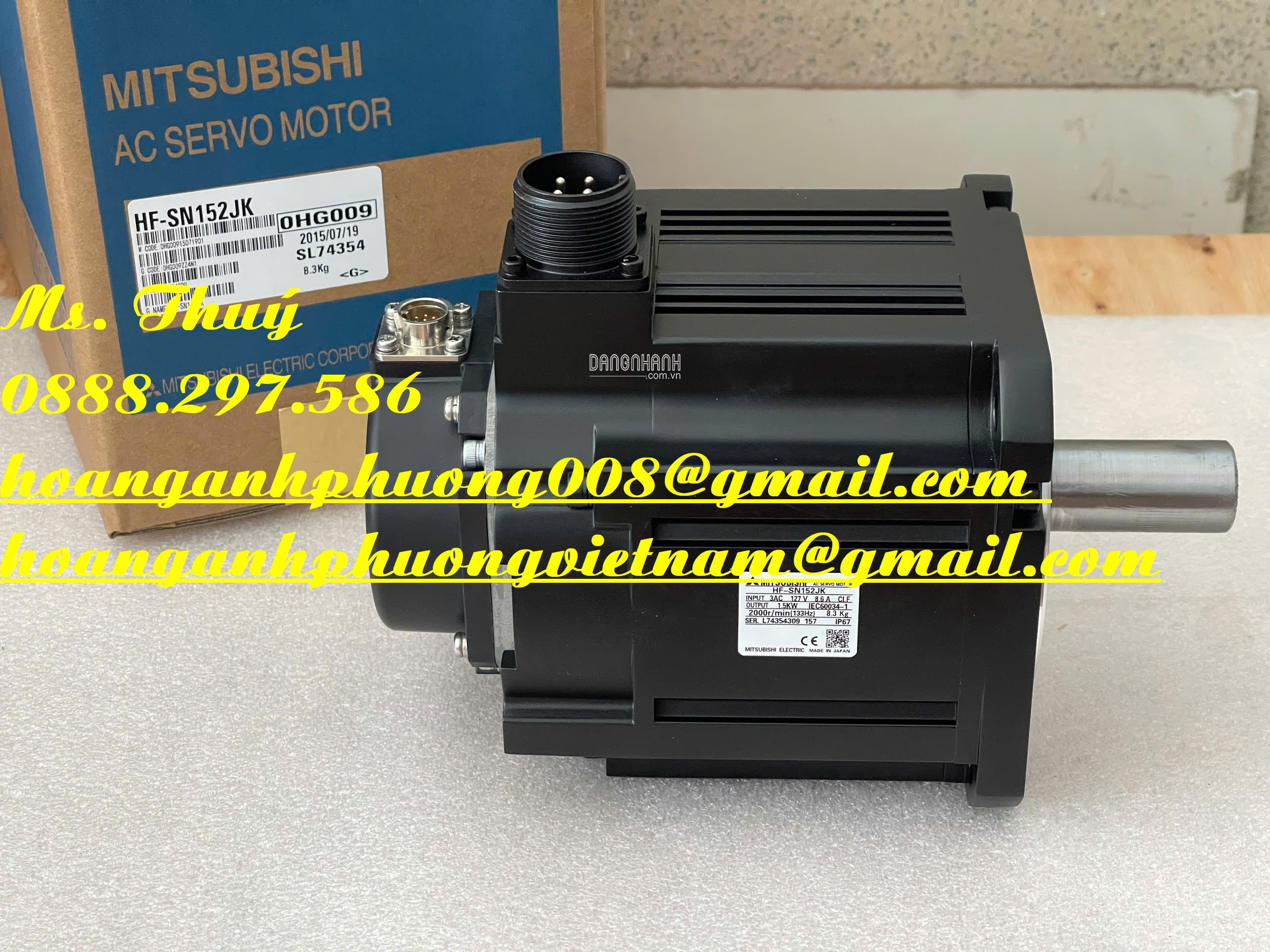 New Mitsubishi HF-SN152JK - Động cơ Servo chính hãng