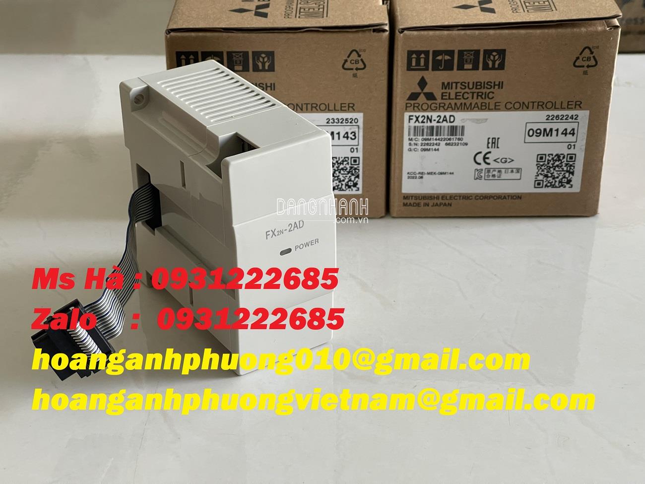 Nhập khẩu - module analog 2 kênh FX2N-2AD mitsubishi