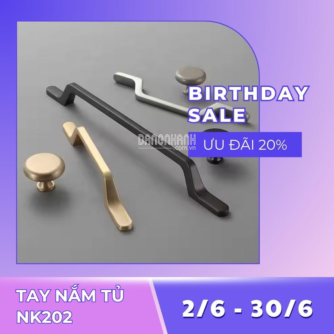 Tay nắm tủ cao cấp NK202 – Ưu đãi 20% toàn bộ sản phẩm