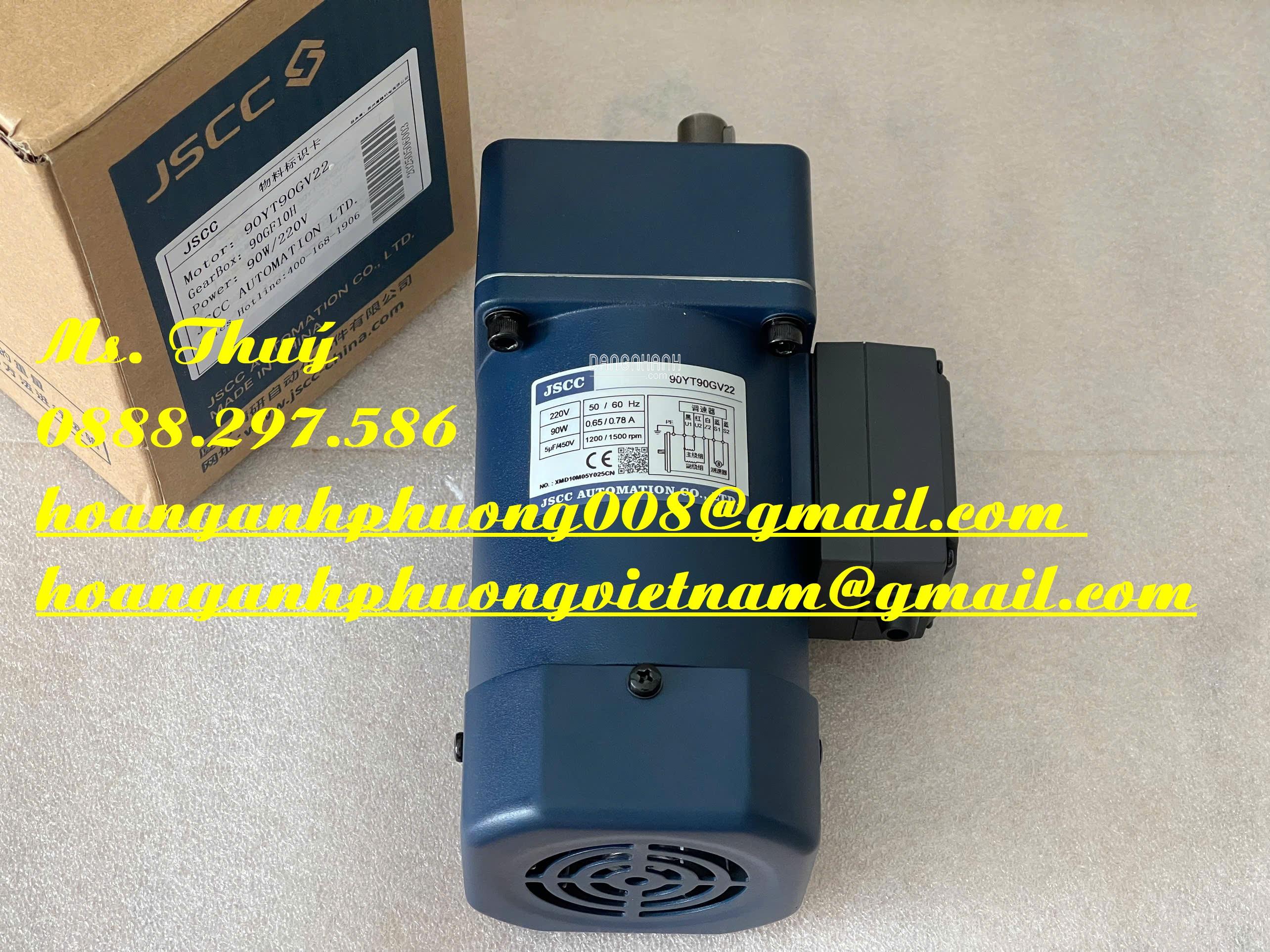 Bộ động cơ JSCC 90YT90GV22 + Hộp số 90GF10H - Bình Dương