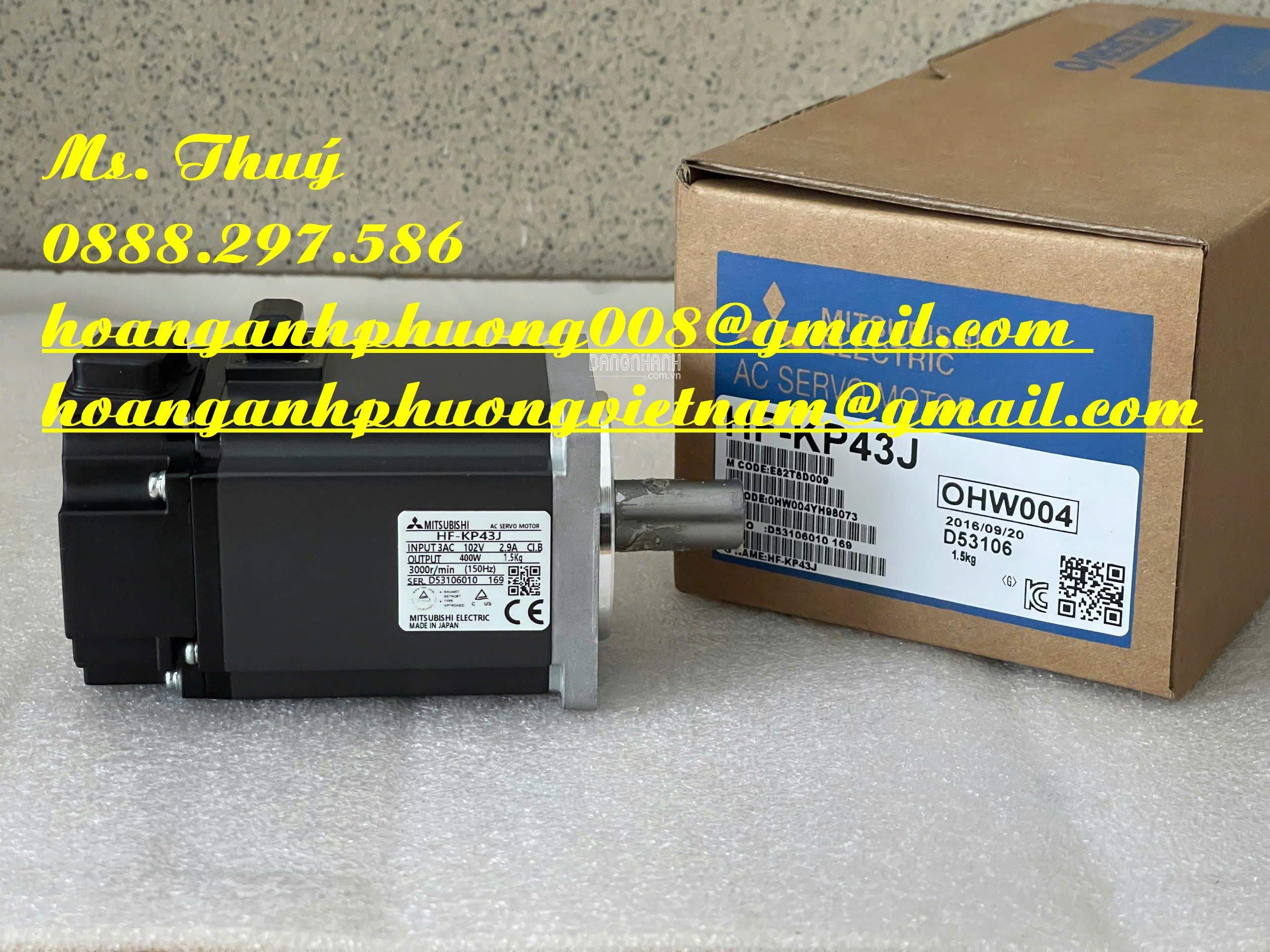 Mitsubishi chất lượng cao -  Động cơ HF-KP43J - Bình Dương