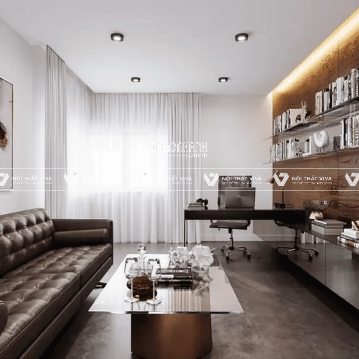 20+ Mẫu Thiết Kế Không Gian Làm Việc Tại Nhà Đẹp, Phong Cách Ấn Tượng