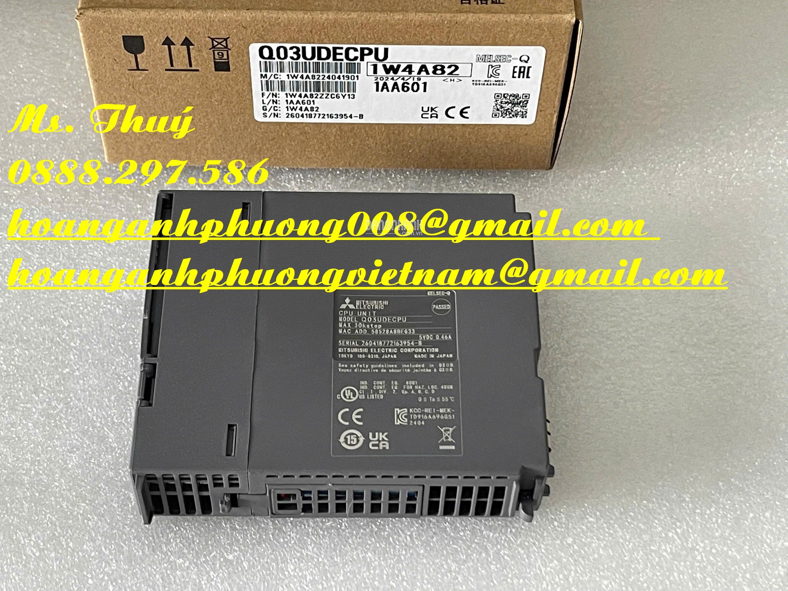Hàng mới về - Module Q03UDECPU chính hãng Mitsubishi - Japan