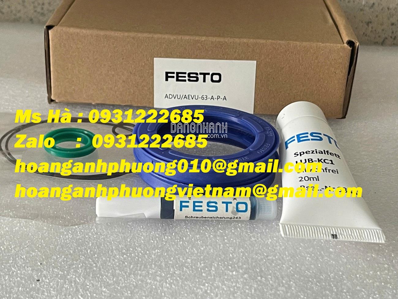 Bộ phớt ADVU/AEVU-63-A-P-A festo - ứng dụng trong công nghiệp 