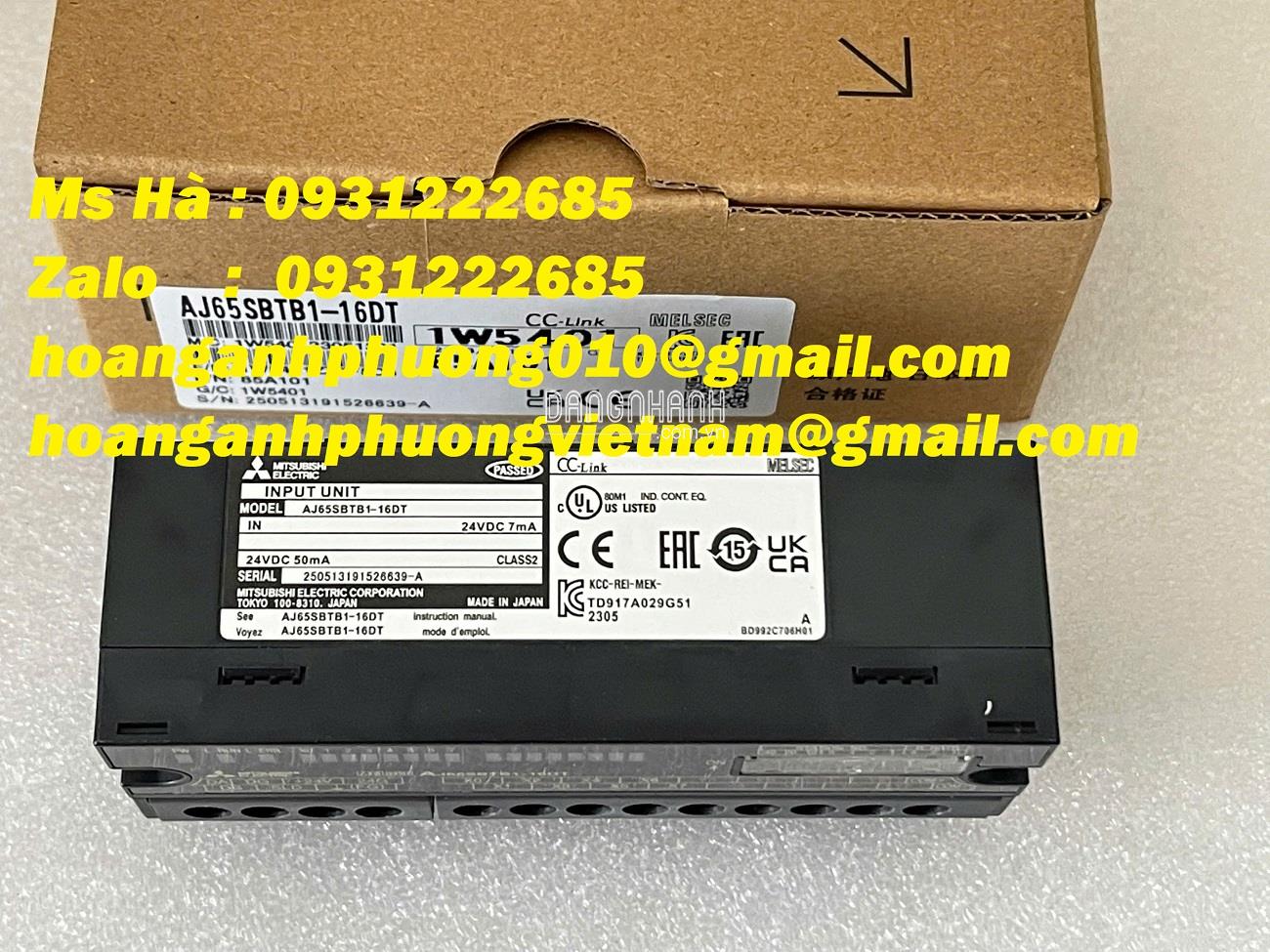 Module kết nối AJ65SBTB1-16DT mitsubishi - bảo hành 12 tháng 