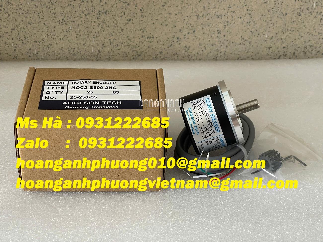 Bán encoder Aogeson 500P/R giá tốt trên thị trường NOC2-S500-2HC 