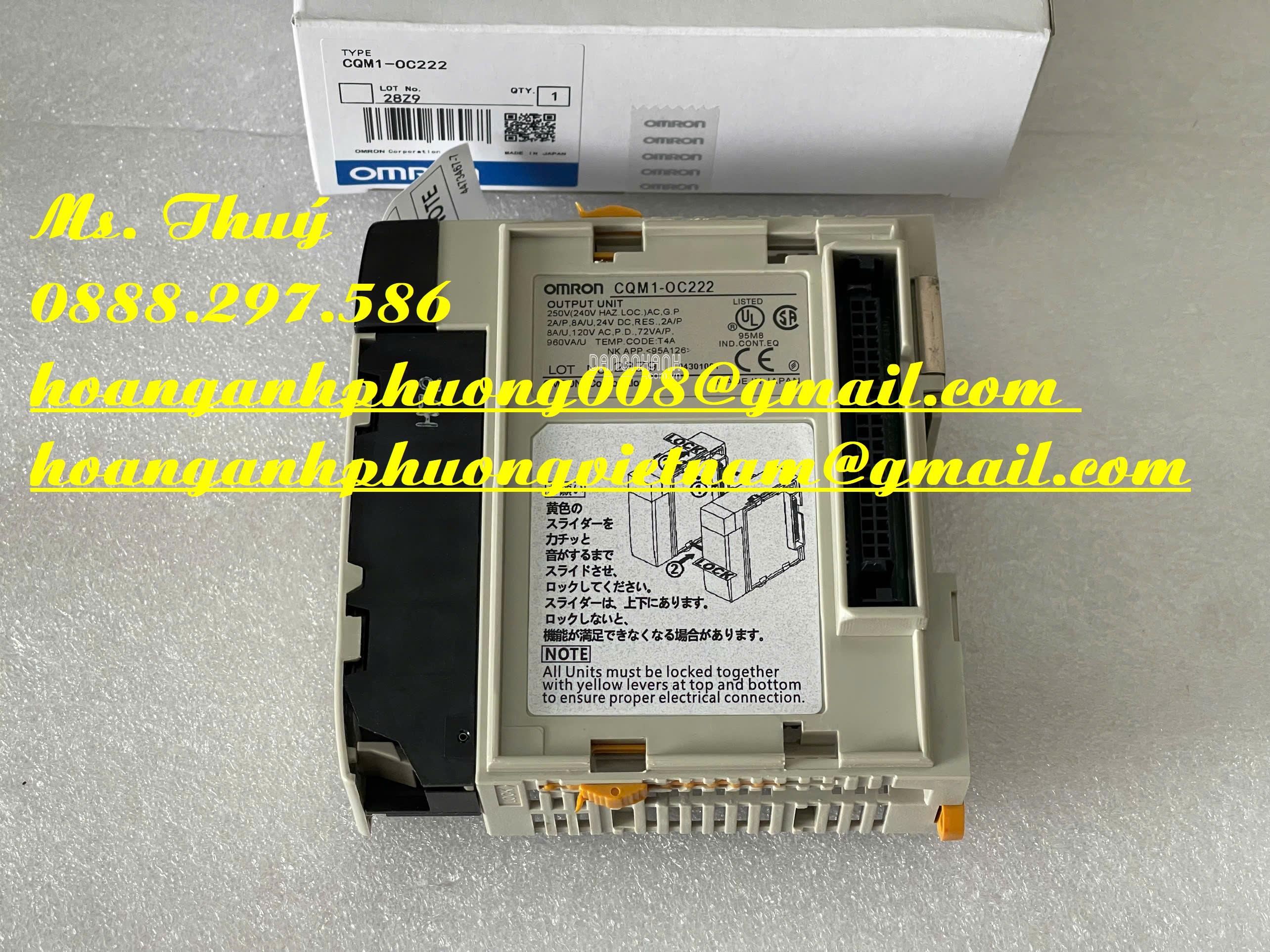 Bộ nguồn PLC Omron CQM1-OC222 - Chuyên hàng tự động hoá
