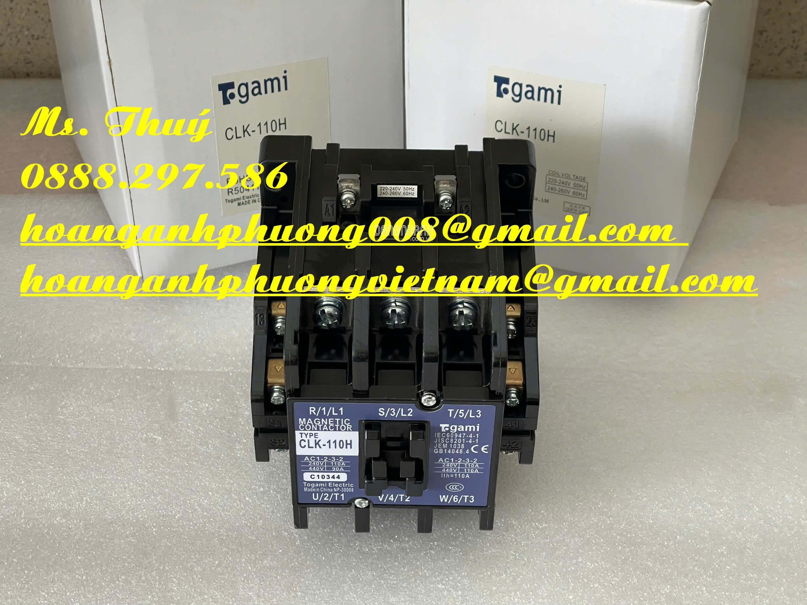 Togami CLK-110H - Khởi động từ nhập mới - Giao toàn quốc