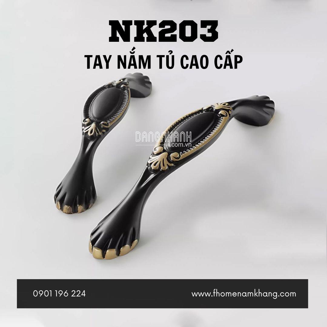 Tay nắm tủ cao cấp NK203 | Zalo 0901 196 224
