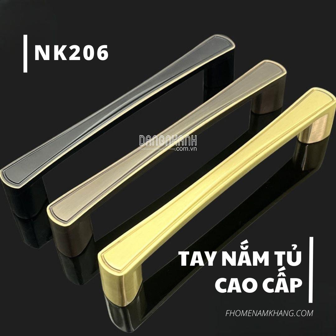 Tay nắm tủ cao cấp NK206 | Zalo 0901 196 224