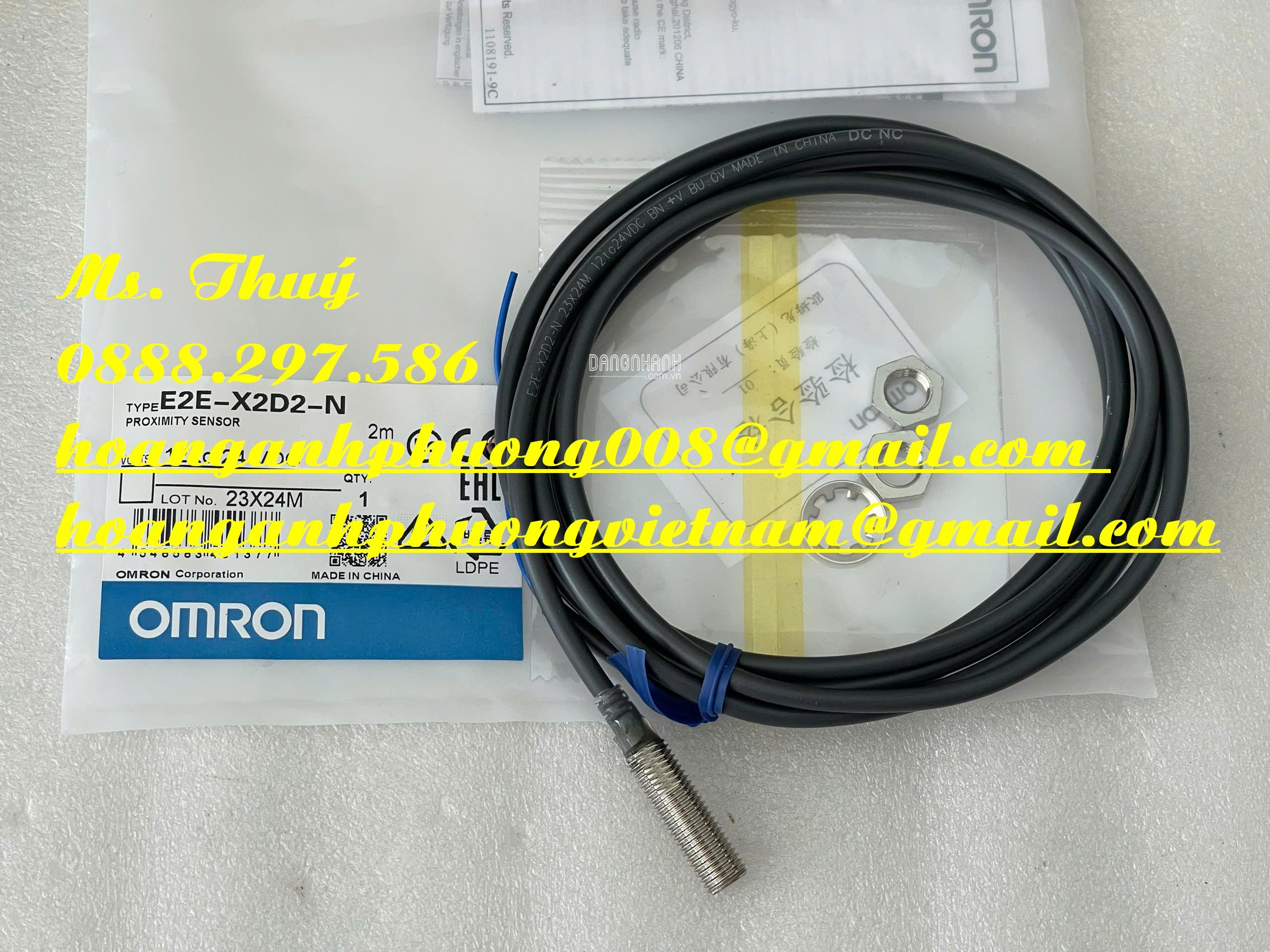 Omron giá tốt - Cảm biến E2E-X2D2-N - Hoàng Anh Phương
