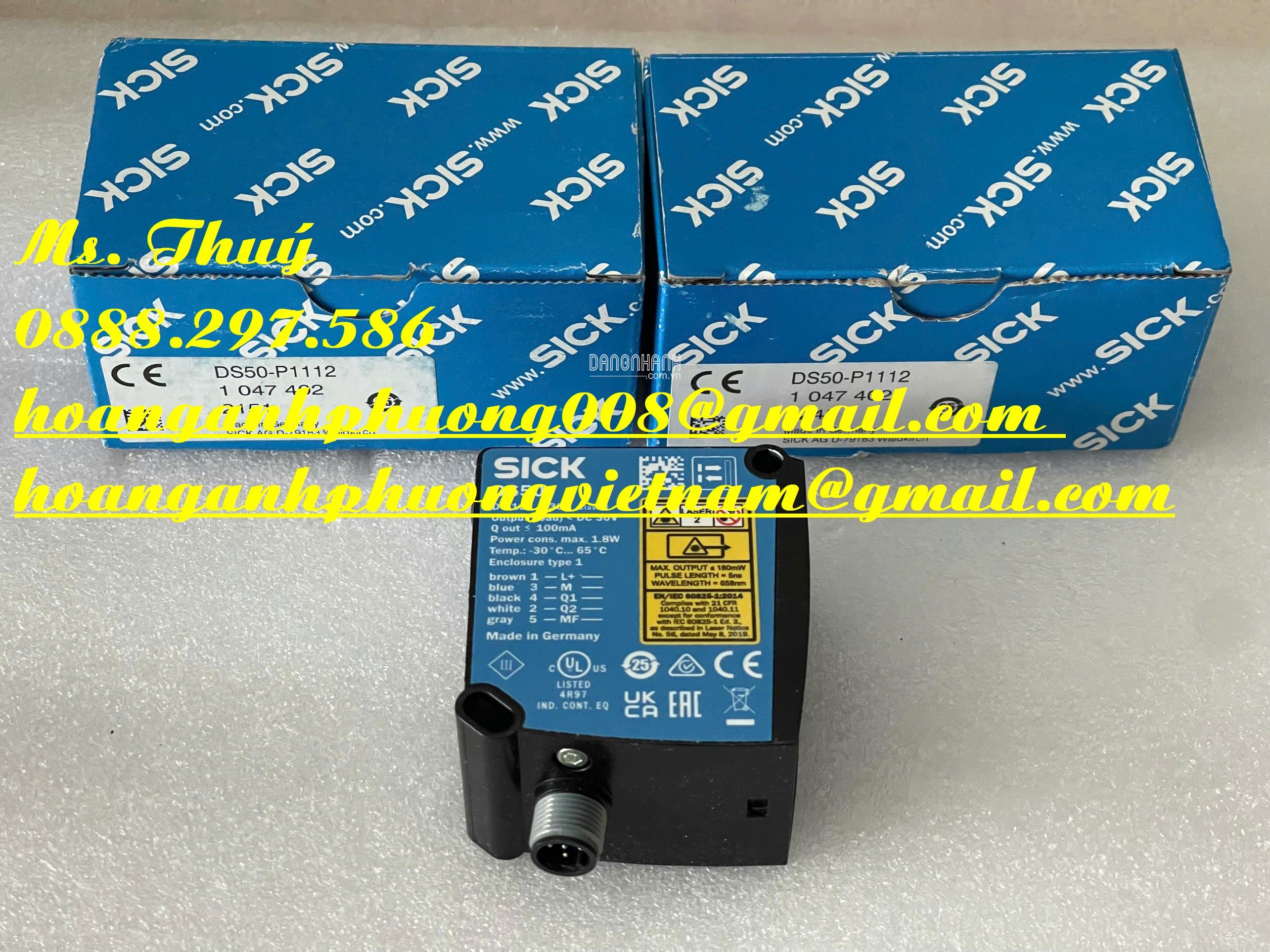 Sick DS50-P1112 - Cảm biến mới 100% - Hoàng Anh Phương