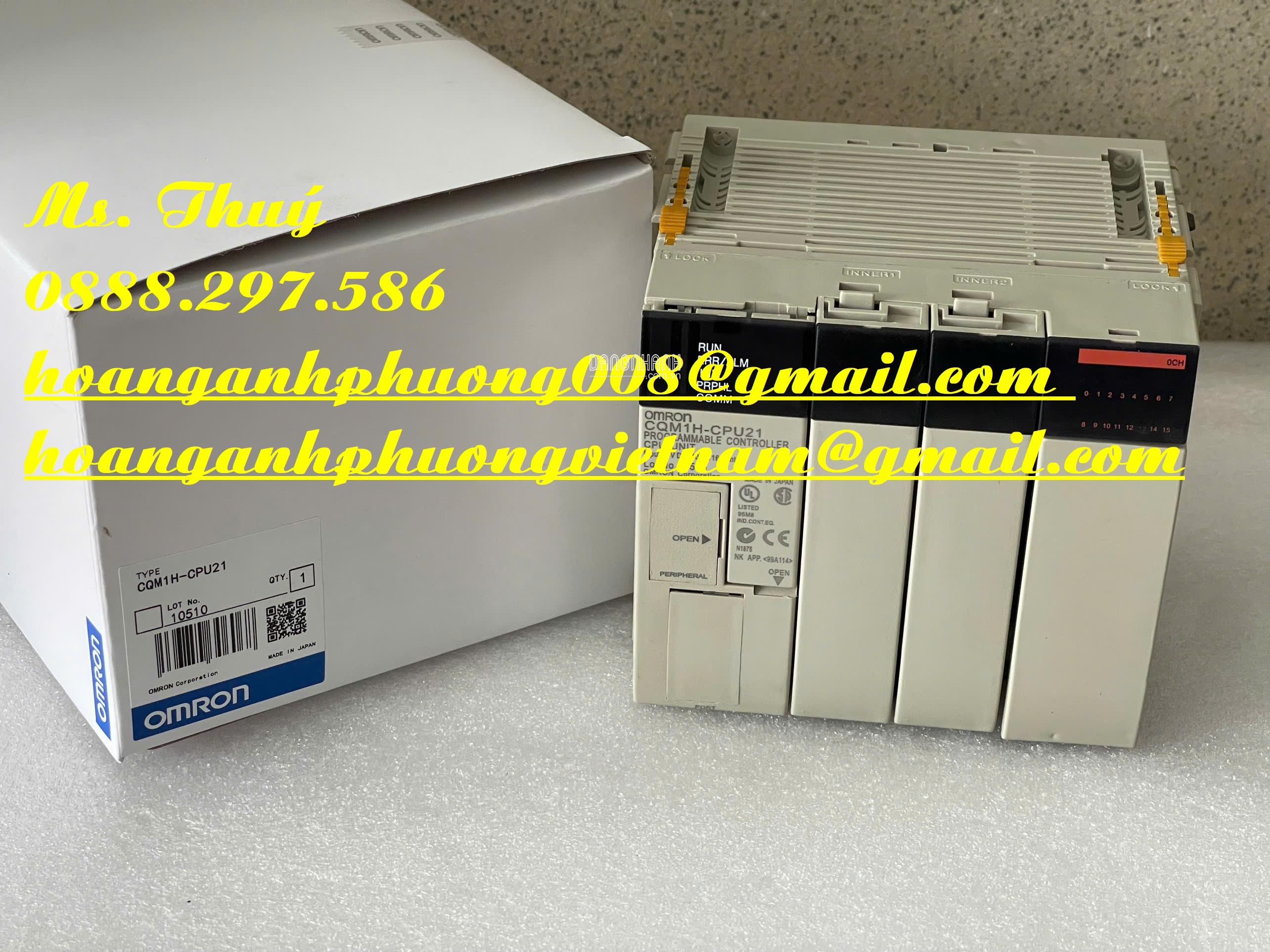 PLC Omron CQM1H-CPU21 - Thiết bị tự động hoá giá rẻ