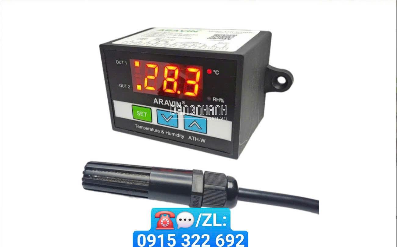 Điều khiển nhiệt độ và độ ẩm ATH-W2002