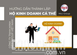 Thành lập hộ kinh doanh cá thể