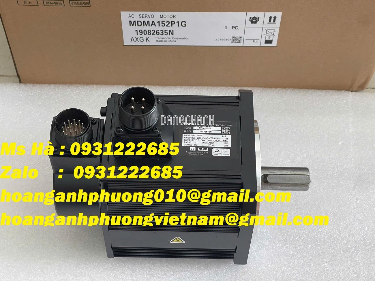 AC servo hiệu năng cao Panasonic MDMA152P1G 1.5kW