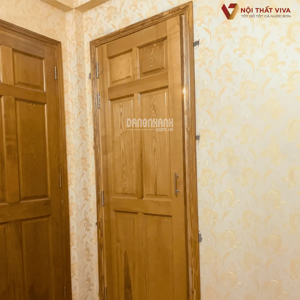 Cửa gỗ tự nhiên đẹp - Kênh dogoviet.vn 