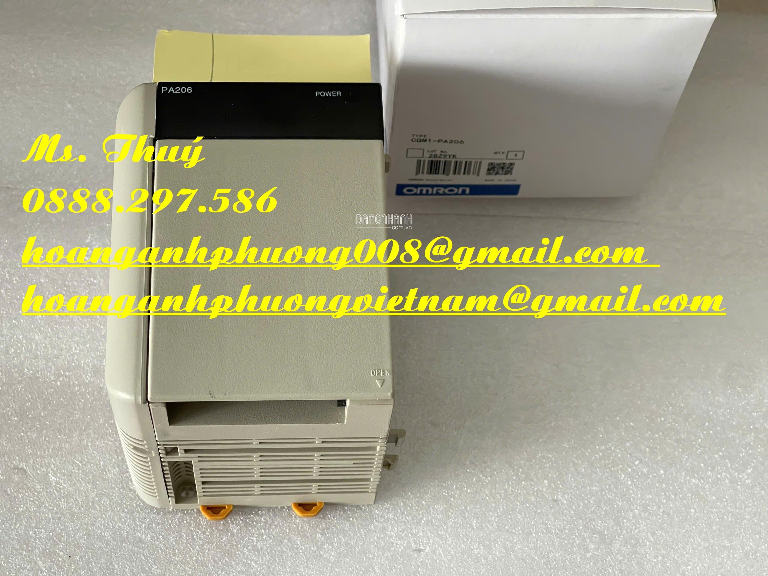 New PLC Omron CQM1-PA206 - Giao hàng toàn quốc