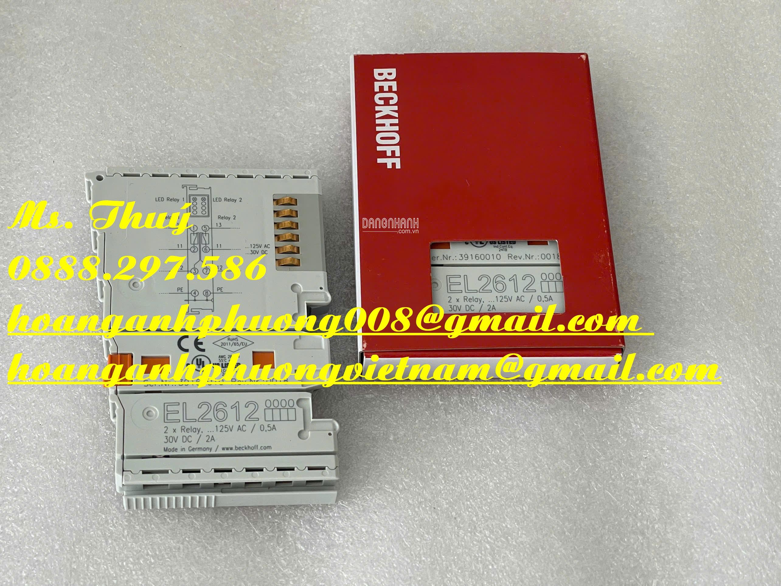 Chính hãng Germany - Bộ module EL2612 Beckhoff chất lượng cao