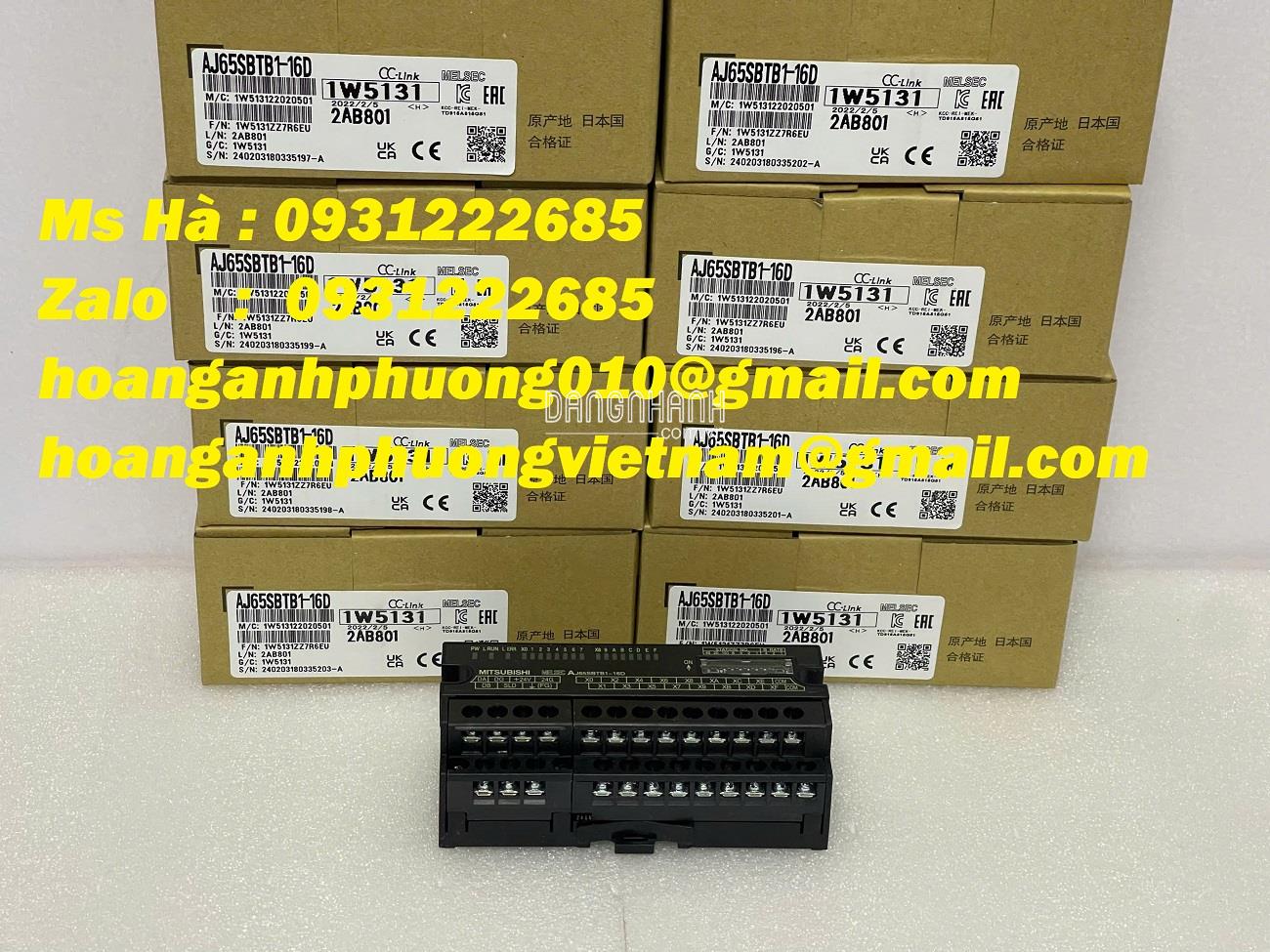 Bán hàng mới - Mitsubishi AJ65SBTB1-16D giá ưu đãi - mô đun 