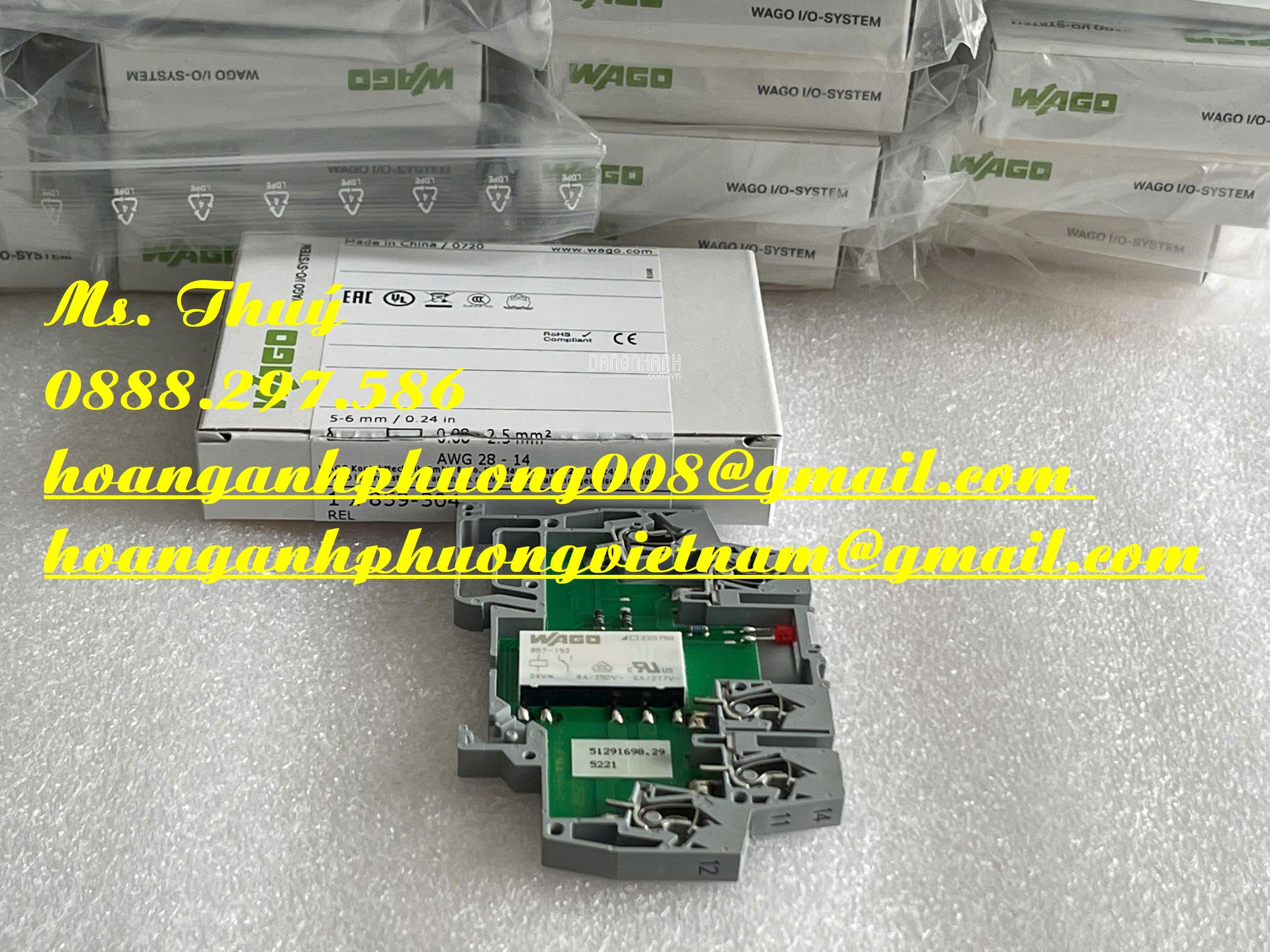 Mô đun WAGO 859-304 - Giao hàng toàn quốc