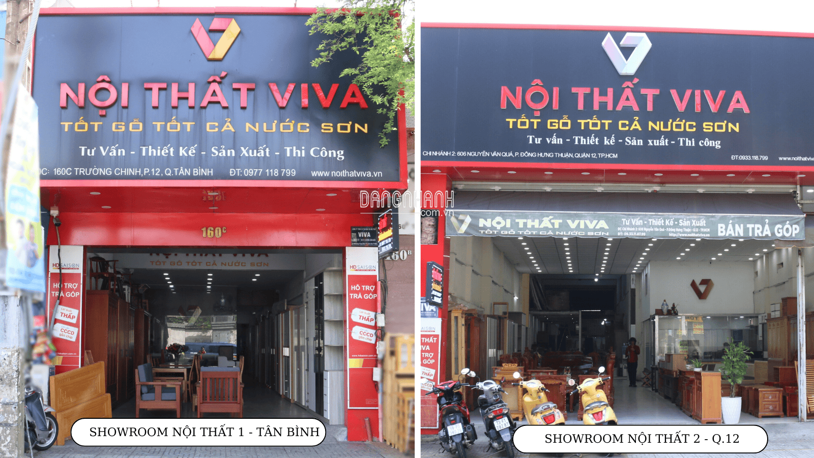 Hệ Thống Cửa Hàng - Nội Thất ViVa