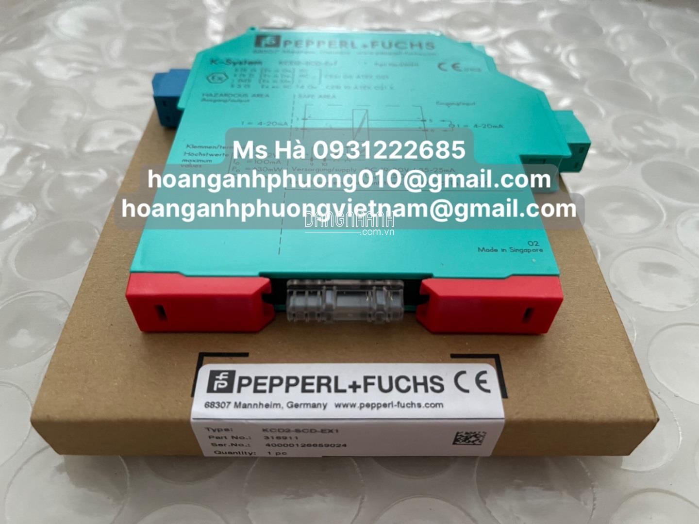 Giá ưu đãi hiện nay | bộ chuyển đổi Pepperl + Fuchs | KCD2-SCD-Ex1 