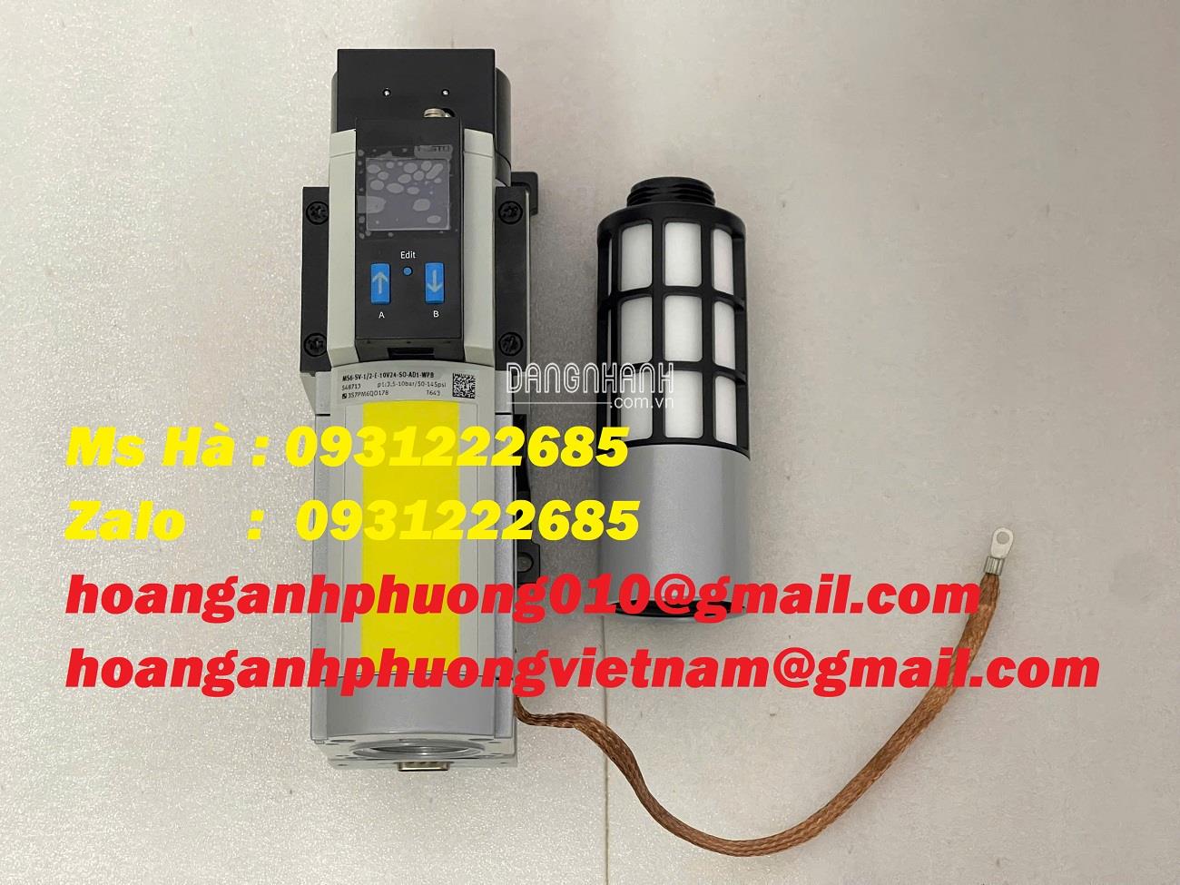 Van Festo MS6-SV-1/2-E-10V24-SO-AD1-WPB nhập trực tiếp 