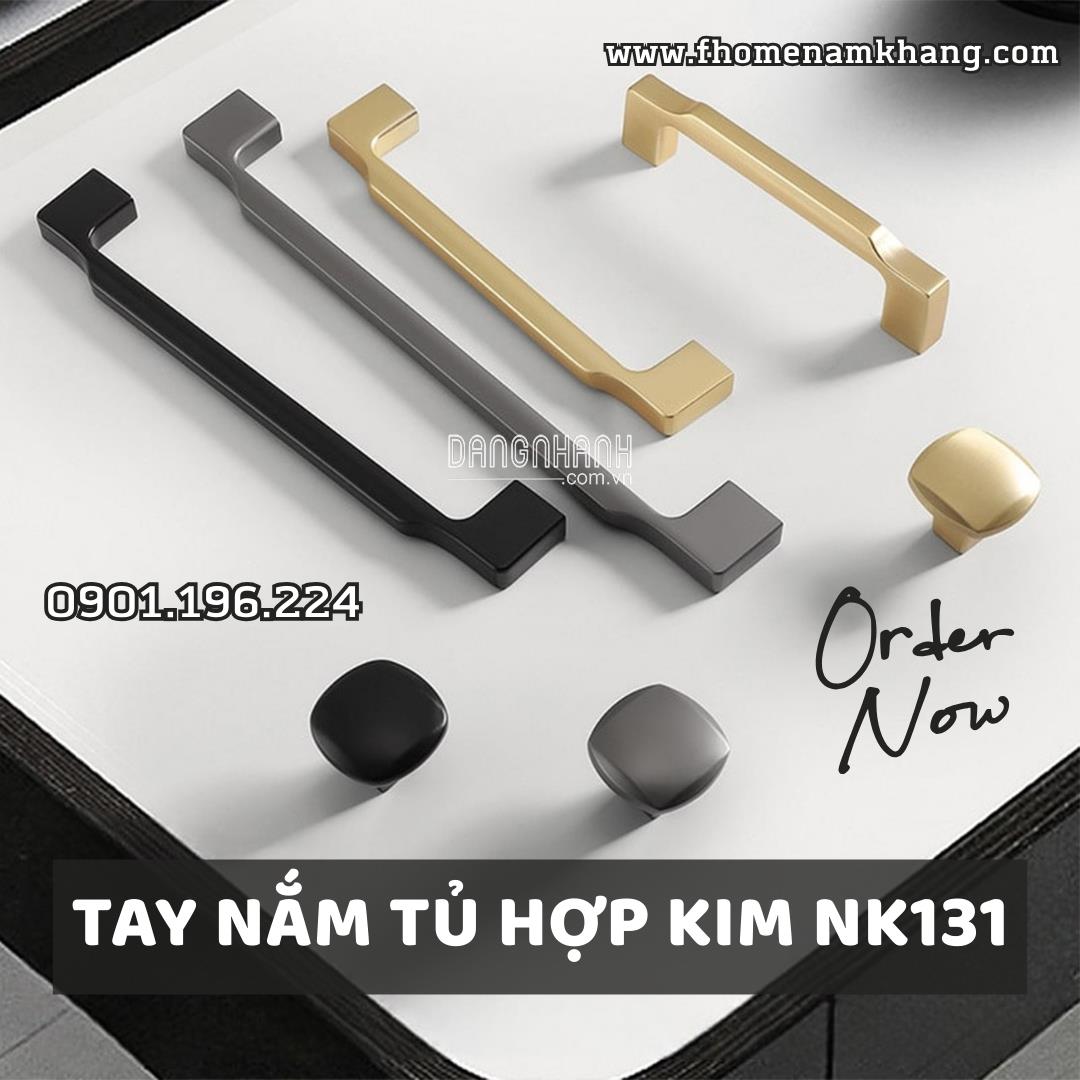 Tay nắm tủ hiện đại NK131 | Zalo 0901 196 224