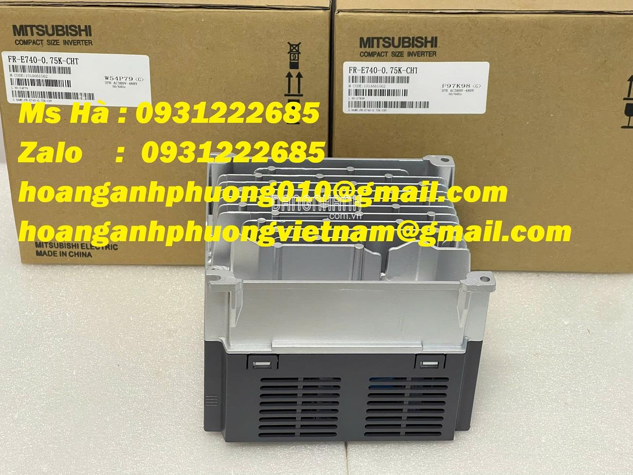 Hoàng Anh Phương chuyên biến tần mitsubishi FR-E740-0.75K-CHT 