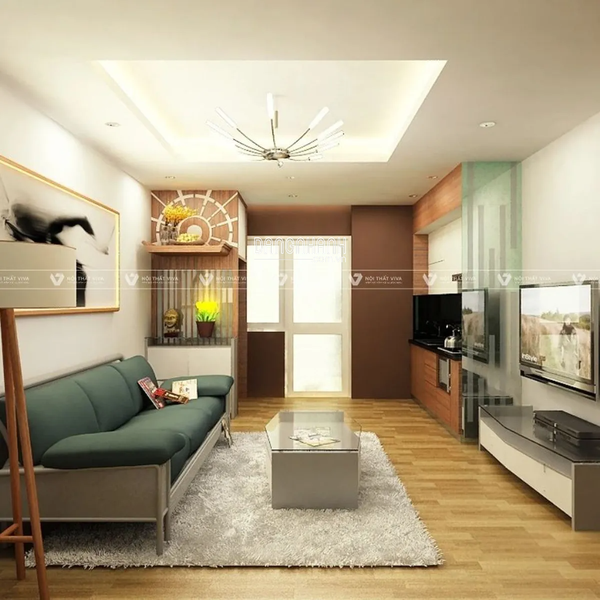 Cẩm Nang Chọn & Đặt Bàn Thờ Treo Chung Cư Hợp Phong Thủy A-Z