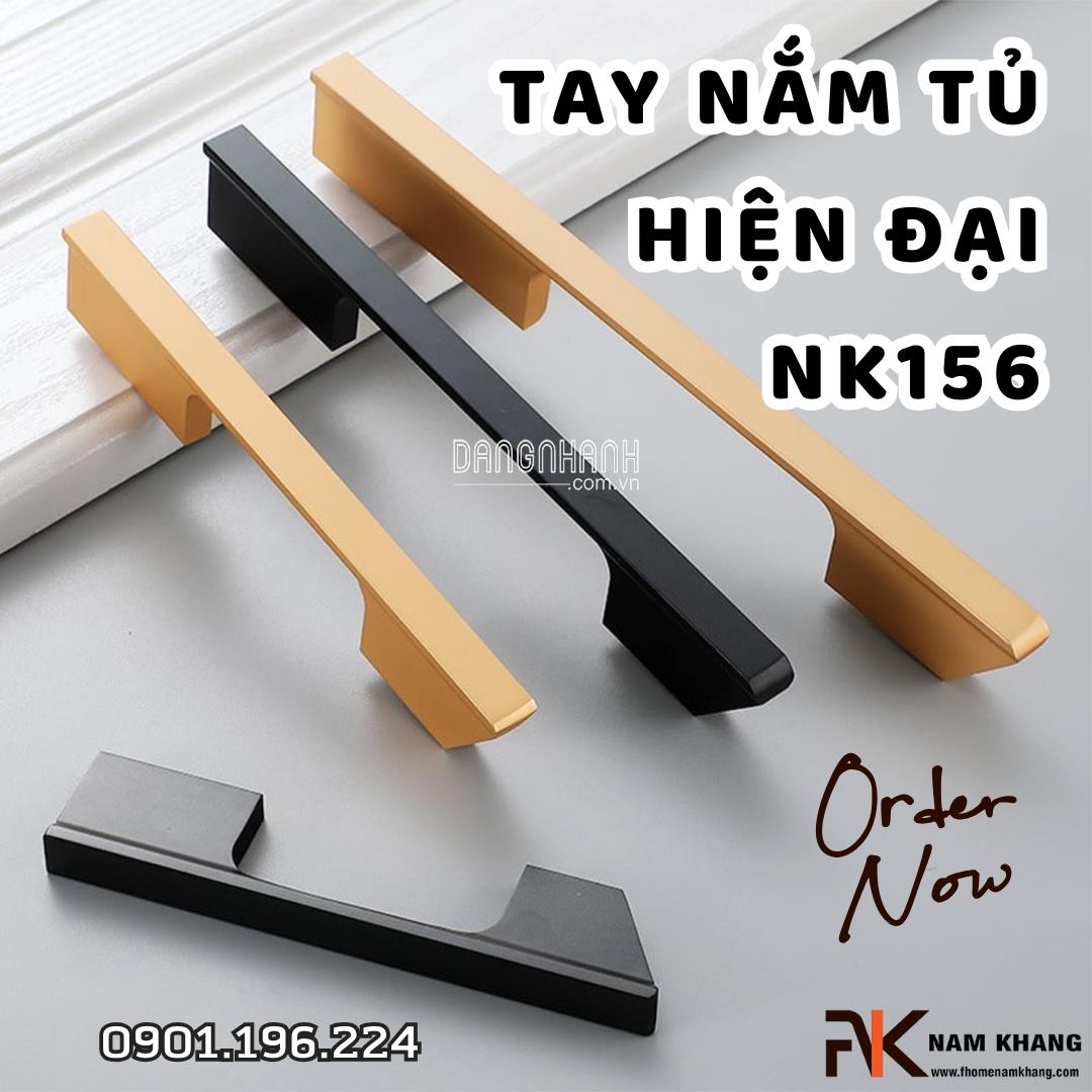 Tay nắm tủ hiện đại NK156 | Zalo 0901 196 224
