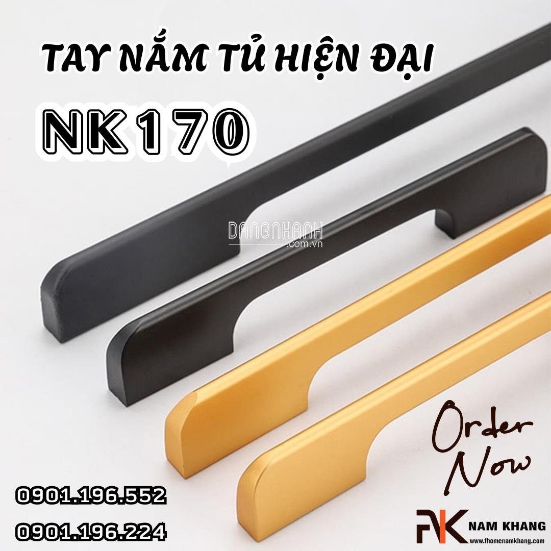 Tay nắm tủ hiện đại NK170 | Zalo 0901 196 224